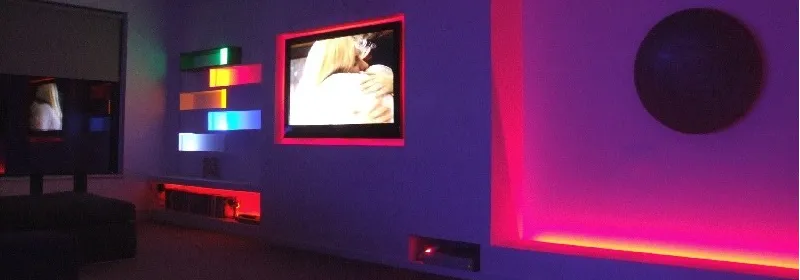 Image of in-wall lighting options