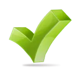 Image of green tickmark
