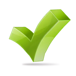 Image of green tickmark