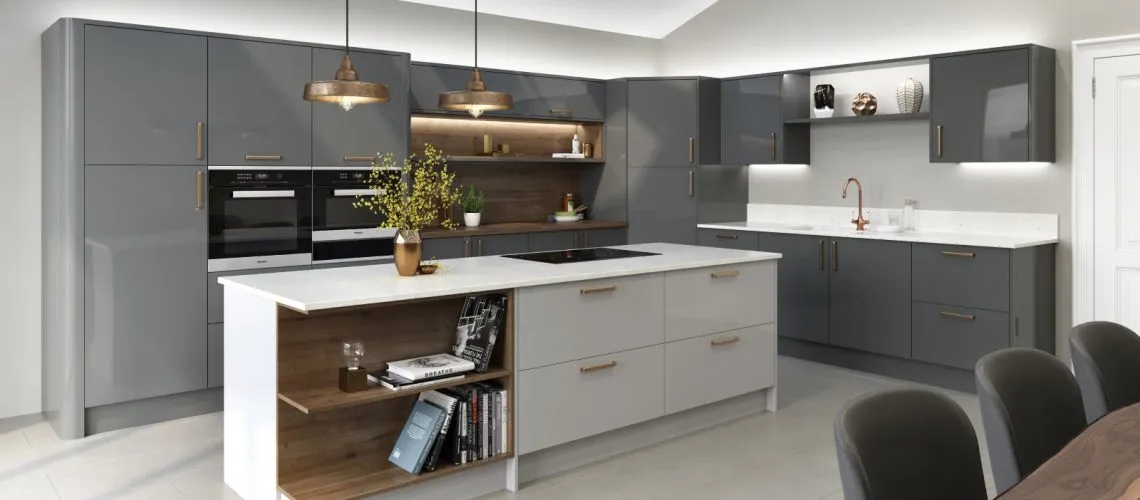 Kitchens with true "wow factor" Mala Dust Grey & Dove Grey 2