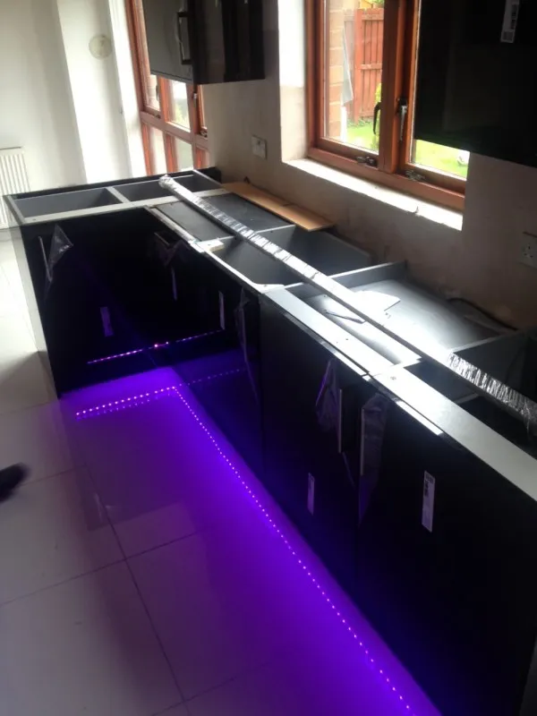 Image of custom designed kitchen