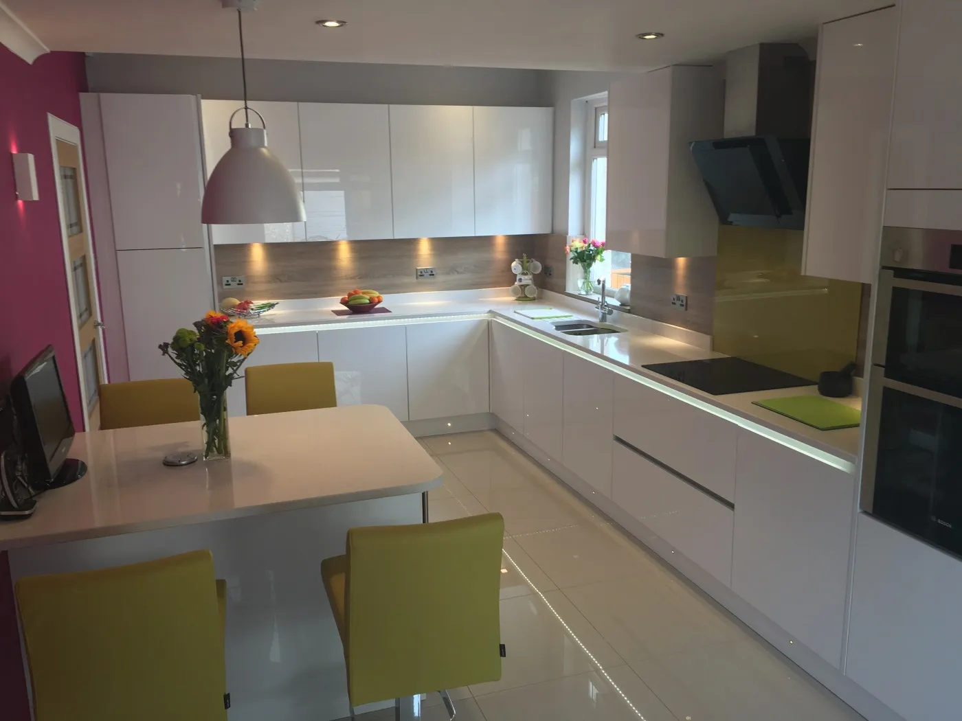 Ivory Polished Porcelain Tiles